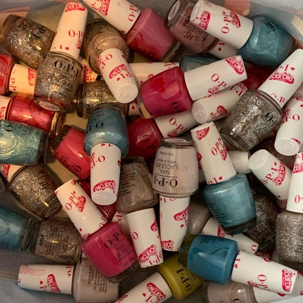 OPI Barbie edition My Job is Beach Blue Nail Polish - Picture 3 of 3